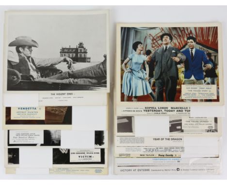25 sets of Front of House cards including The Flight of the Phoenix, Voyage to the Bottom of the Sea,The Vikings, Victim, The