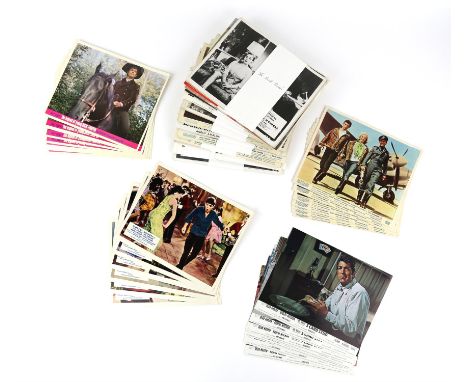 25 sets of Front of House cards/stills including 633 Squadron, Lost Command, 5 Card Stud, Finders Keepers, The Legend of Youn