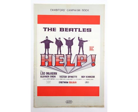 The Beatles Help! (1965) Exhibitors' Campaign Book, no cuts, 10 x 14.5 inches. Provenance: From The Michael Armstrong Cinema 