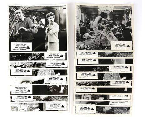 Day of the Triffids (1962) 2 sets of Front of House cards, some duplicates, printed on two different paper stocks, 8 x 10 inc