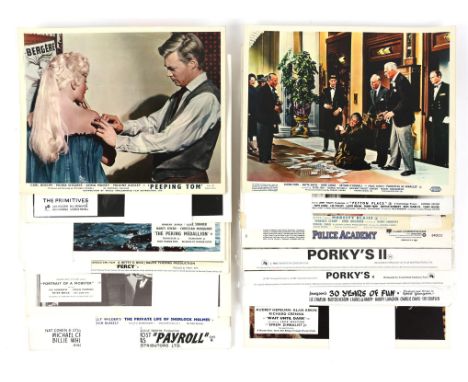 25 sets of Front of House cards including Wait Until Dark starring Audrey Hepburn, 30 Years of Fun starring Charlie Chaplin, 