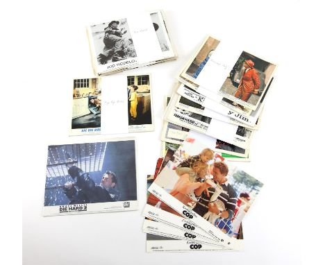 25 sets of Front of House cards including Die Hard 2, Kindergarten Cop, Bye Bye Birdie, Rosemary's Baby, Kings of the Sun, Ki