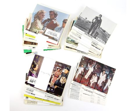 25 sets of Front of House cards/stills including Saturday Night Fever, 55 Days At Peking, C. C. and Company, Man Trap, Myster