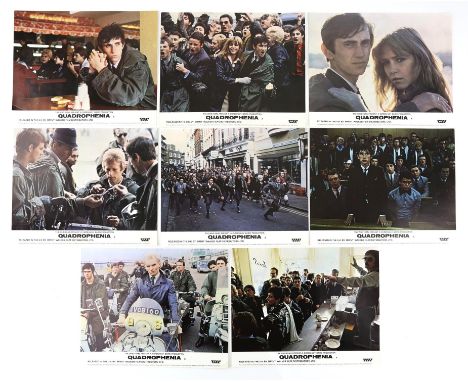 Quadrophenia (1979) Set of 8 Front of House cards, starring The Who, 10 x 8 inches (8).Provenance: From The Michael Armstrong