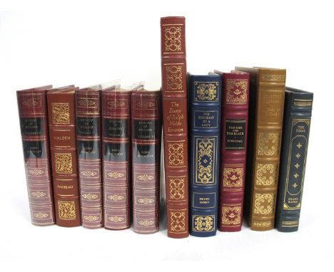 Easton Press; 'The Essays of Ralph Waldo Emerson' and 'Walden on Life in the Woods', Collector's Editions; Oxford Library of 