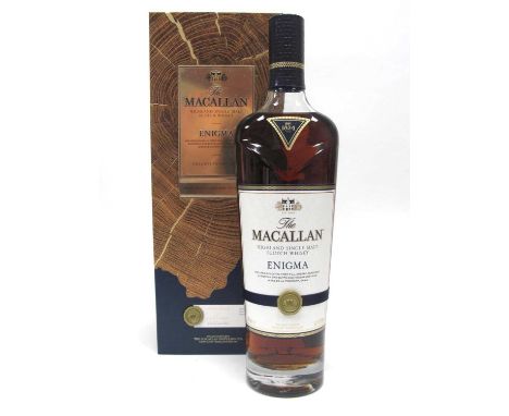 Whisky - The Macallan Highland Malt Scotch Whisky "Enigma", 700ml., 44.9% Vol. boxed.