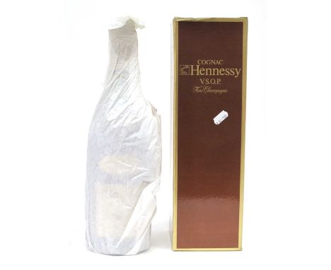 Cognac - Hennessy V.S.O.P. Fine Champagne Cognac, 150cl., 70d Proof, boxed.