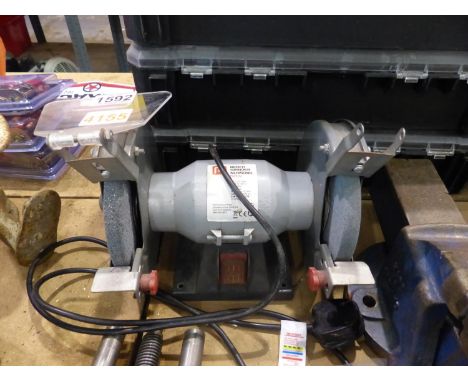 Performance 150w bench grinder. All electrical items in this lot have been PAT tested for safety and have passed. This does n