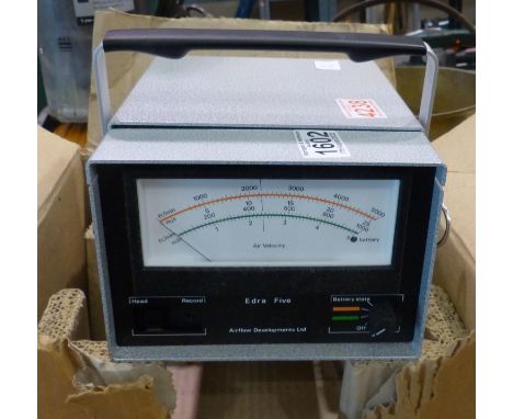 Airflow Edda five rotating vane. Not available for in-house P&amp;P, contact Paul O'Hea at Mailboxes on 01925 659133 