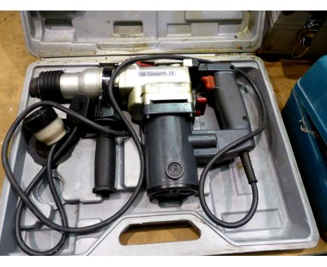 Pioneer three function rotary hammer drill. All electrical items in this lot have been PAT tested for safety and have passed.