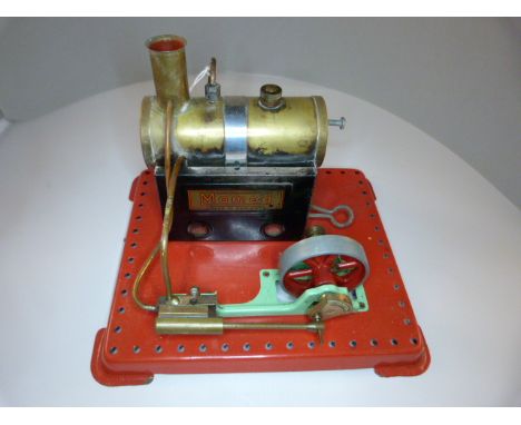 A Mamod steam engine 