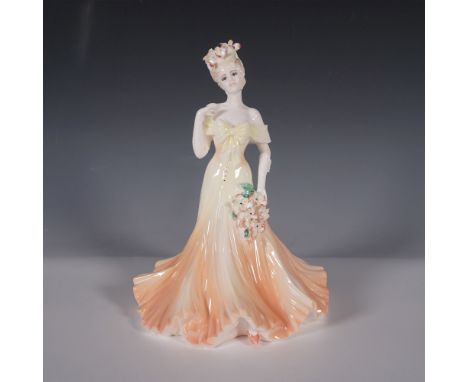This stunning Coalport Gracious Lily figurine is the first issue in the Flower Ladies Collection, showcasing delicate craftsm
