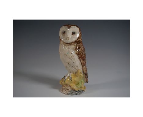 This ceramic barn owl decanter was crafted for Whyte &amp; Mackay Scotch Whisky, Glasgow, Scotland, and produced by Royal Dou
