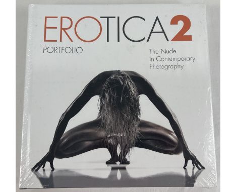 Erotica 2; The Nude in Contemporary Photography portfolio book from Art Photo Akt. Large hardback book of black &amp; white a