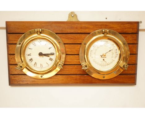 Clock barometer thermometer 