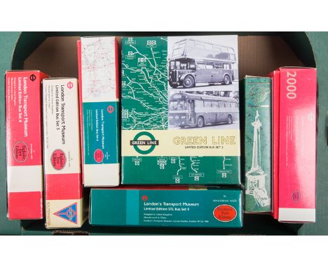 20 EFE Buses in 9 Boxed Sets. 7x 2-bus sets – LT STL’s set 9, LT RML’s set 6, Post War London Leyland Buses set 4, LT Routema