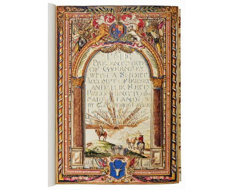 “The Present State of Guernsey with a Short Accompt of Jersey and the Forts belonging to the Said Islands. By Coln’l George L