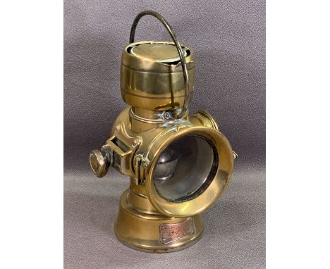 BRASS VEHICLE LAMP - Lucas 'King of the Road'