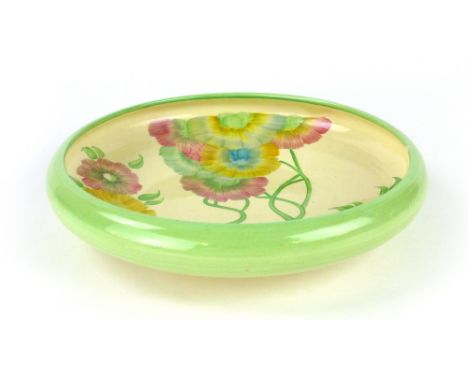 Clarice Cliff for Newport Pottery, a 'Pearls' pattern bowl, d. 25 cm CONDITION REPORT: Small chip to rim, see image, several 