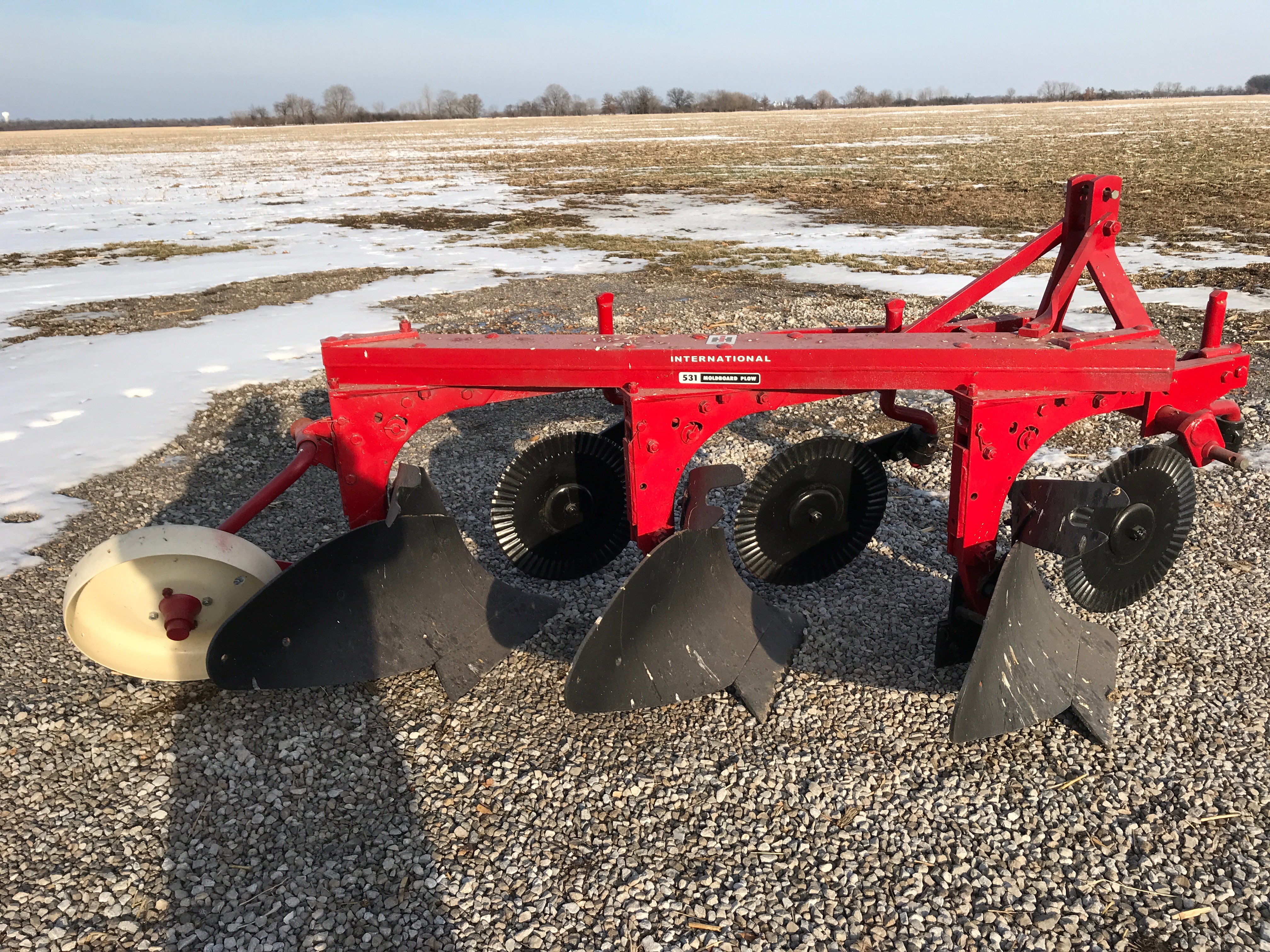 International Harvester 531 moldboard plow, 3x14” Ron Neil Bellevue