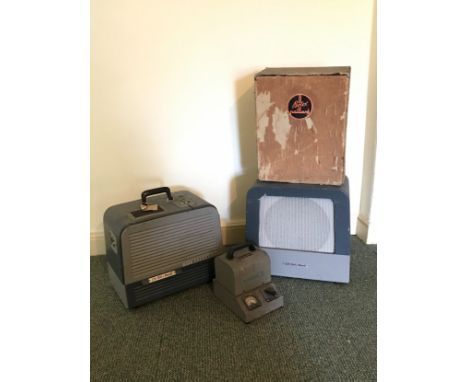 FILM PROJECTOR AND ACCESSORIES including a G B Bell and Howell Filmosound, (a lot)