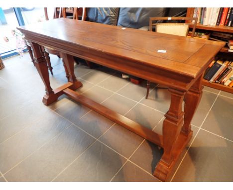 Large mahogany console table 145 x 47 cm