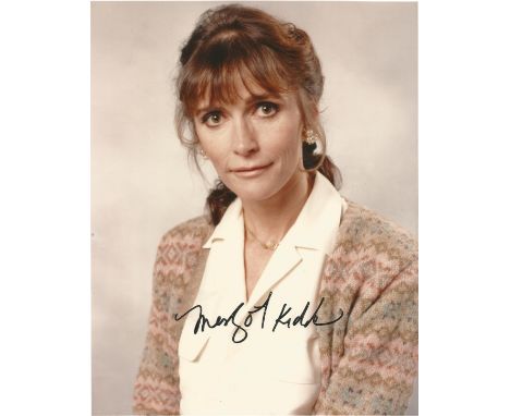 Margot Kidder signed 10x8 colour photo. (October 17, 1948 - May 13, 2018),, was a Canadian-American actress, director, and ac