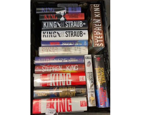 King, Stephen, fourteen hardback books, first Editions to include: 'Cell', 'Needful Things', 'Insomnia' etc.  (B.P. 21% + VAT