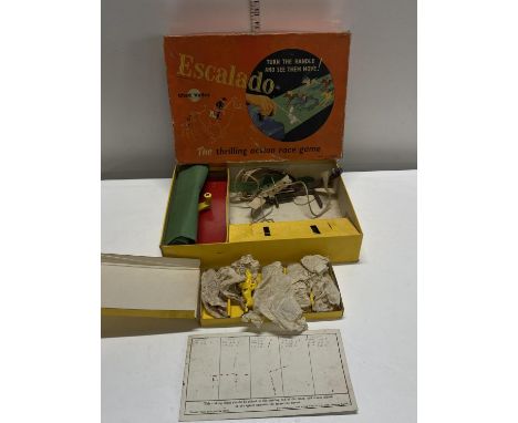 A boxed vintage Escalado horse racing game