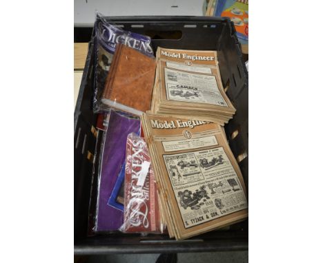 Large selection of model engineer books, The Dickens Collection books etc
