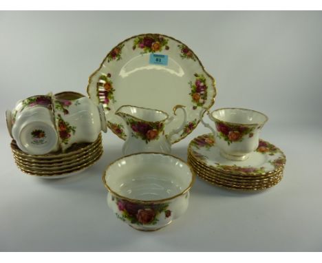 Royal Albert 'Old Country Roses' - twenty piece tea set