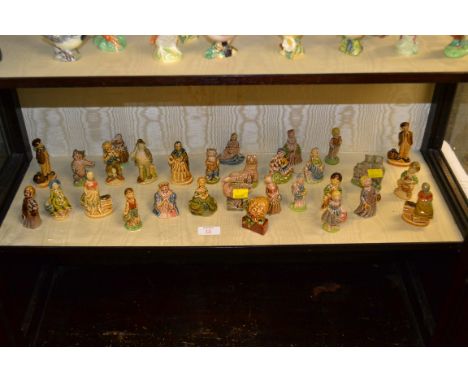 A collection of thirty Wade nursery rhyme, and other similar figures