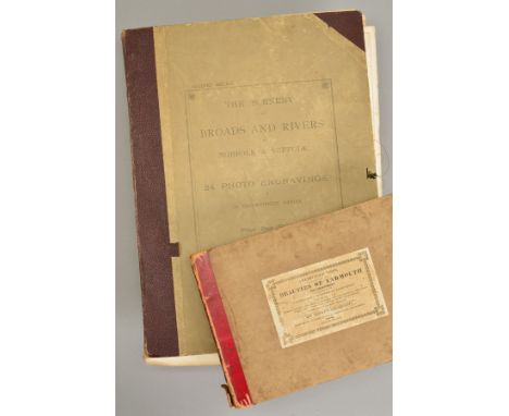 DAVIES, CHRISTOPHER, The Scenery of The Broads and Rivers of Norfolk and Suffolk, second series stated 24 photo engravings, b
