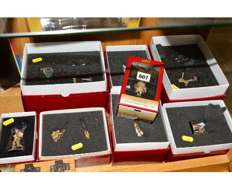 EIGHT BOXED W BRITAIN WORLD WAR I BRITISH SETS, 1914 Christmas truce sets, No.1 and No.2, Nos.23086 and 23088, both appear co