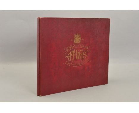 'THE ORDNANCE SURVEY ATLAS OF ENGLAND &amp; WALES', Quarter inch to the mile, 1922