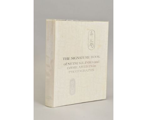 LAZARNICK, GEORGE, The Signature Book of Netsuke, Luro and Ojime Artists in Photographs, 1st Edition, Reed, 1976
