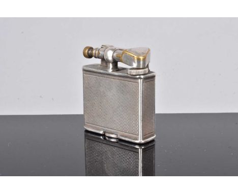 A silver Parker Beacon pocket lighter, dated London 1934, with Parker Pipe Co maker's stamp (subsidiary of Dunhill), with Eng