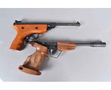 An Air Force One Tornado .22 Air Pistol, serial S/N000323, together with a Czech TAU-7 .177 Air Pistol, serial T90620, 18+ Id