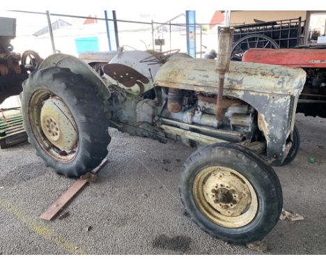 Grey Ferguson vintage diesel Tractor