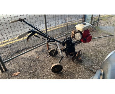 Vintage petrol Rotovator