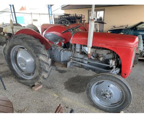 Vintage Ferguson Tractor Seen running