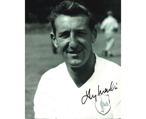 Tony Marchi (1933-2022) Signed Tottenham Hotspur 8x10 Photo. Good condition. All autographs come with a Certificate of Authen