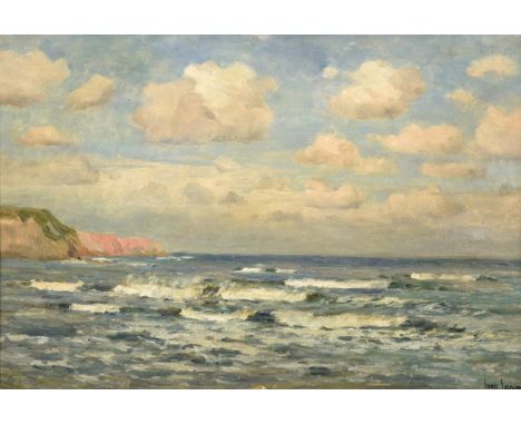 George Graham (1881-1949) Seascape Signed, oil on panel, 40cm by 55cm Artist's Resale Rights/Droit de Suite may apply to this