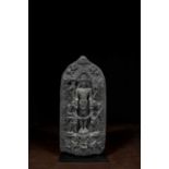 STANDING STONE VISHNU INDIA 12TH CENTURY PALA PERIOD
