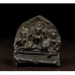 LAKSHMI + DWALD AND AMBIKA BRONZE INDIA 16TH CENTURY