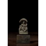 STANDING BRONZE OF A UNIDENTIFIED GOD INDIA 19TH CENTURY