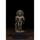 STANDING STONE VISHNU KASHMIR 7TH TO 9TH CENTURY