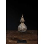 GOURD-SHAPED PERFUM BOTTLE INDIA 19TH CENTURY INDIA
