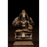 HAJAGRIVA BRONZE INDIA 17TH CENTURY