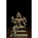 NARASHIMA BRONZE INDIA 16TH CENTURY